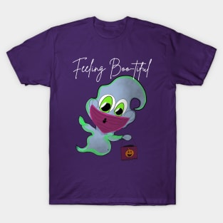 Feeling Boo-tiful! Trick-Or-Treating Ghost T-Shirt